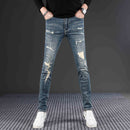 Men's Slim Fit Skinny Ripped Jeans