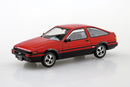 Aoshima: 1/32 The Snap Kit Toyota Sprinter Trueno (High-Flash Two Tone) 1/32 Scale Model Kit #16-B