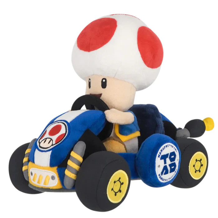 Super Mario - Mario Kart World: Toad Plush, 9