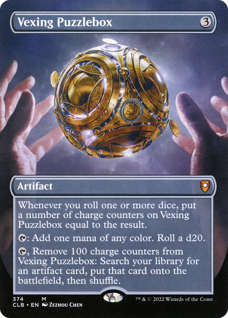 Vexing Puzzlebox (CLB-374) - Commander Legends: Battle for Baldur's Gate (Borderless)