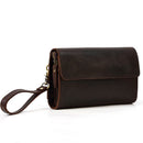 Retro Crazy Horse Leather Men's Wallet