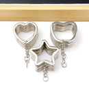 Silver Keychain Phone Pendant