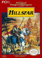 Advanced Dungeons and Dragons Hillsfar (Nintendo NES)