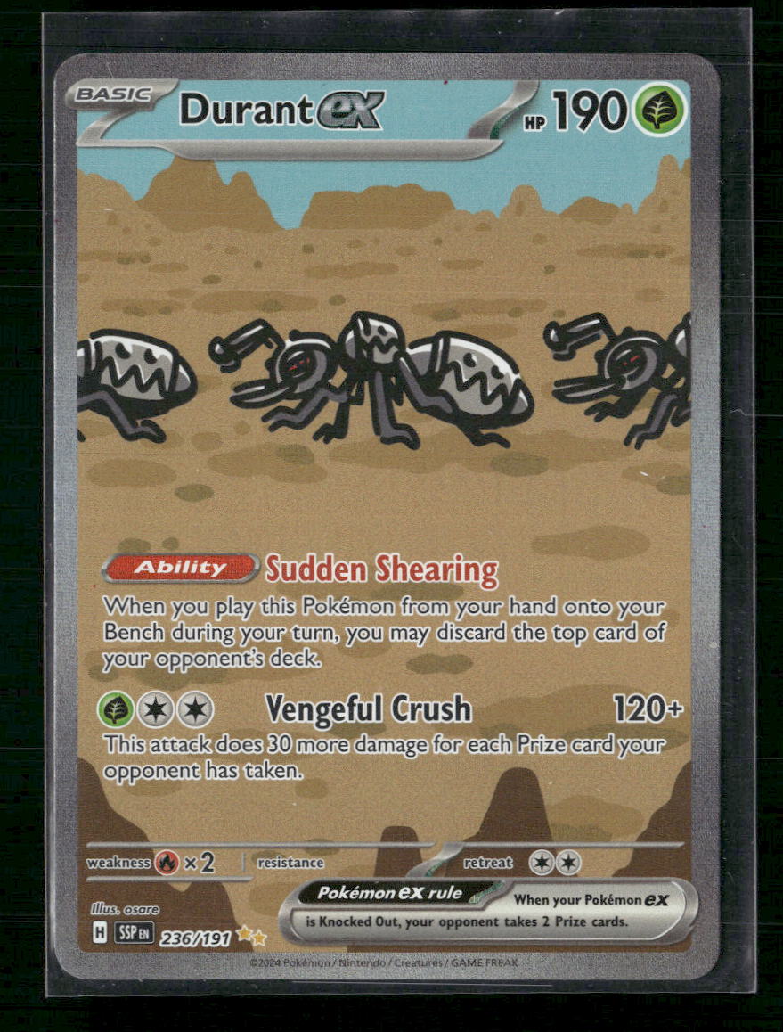 SV08: Surging Sparks Durant ex #236/191