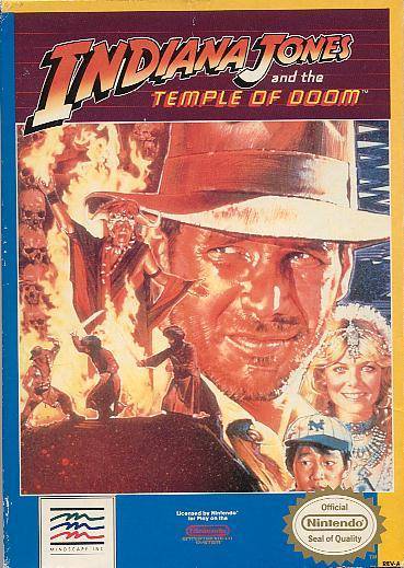 Indiana Jones and the Temple Of Doom (Nintendo NES)