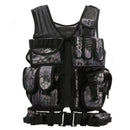 Tactical Military Vest - MOLLE Plate Carrier for Airsoft & Training