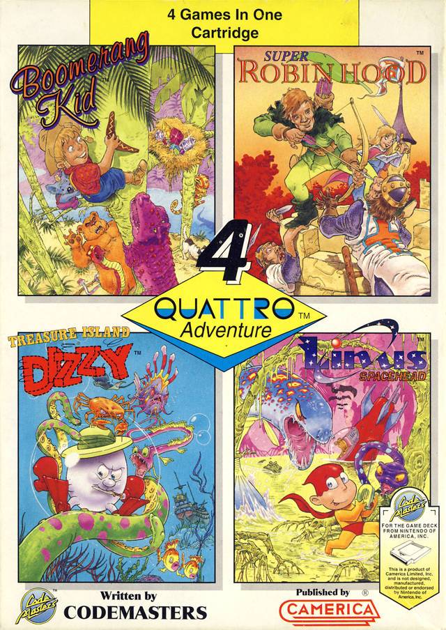 Quattro Adventure (Nintendo NES)