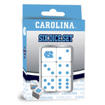 UNC Tar Heels Dice Set - 19mm