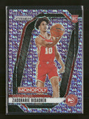 2024-25 Panini Monopoly Purple Millionaire Shimmer Zaccharie Risacher #/50 #27