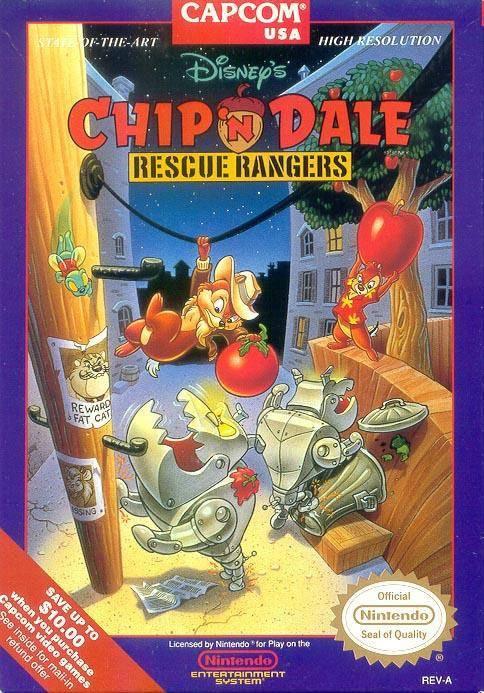 Chip N' Dale Rescue Rangers (Nintendo NES)