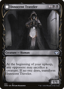 Innocent Traveler // Malicious Invader (VOW-294) - Innistrad: Crimson Vow: (Showcase, Double Faced Transform) Foil