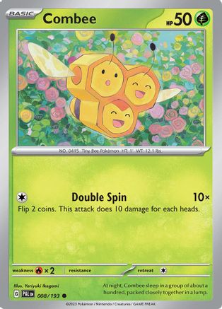 Combee 008/193 - SV02 Paldea Evolved Reverse Holofoil