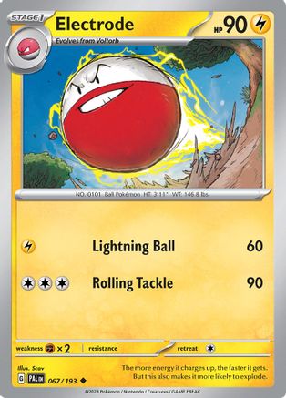 Electrode 067/193 - SV02 Paldea Evolved