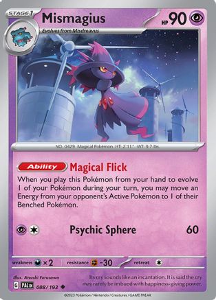 Mismagius 088/193 - SV02 Paldea Evolved Reverse Holofoil