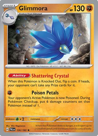 Glimmora 126/193 - SV02 Paldea Evolved Holofoil