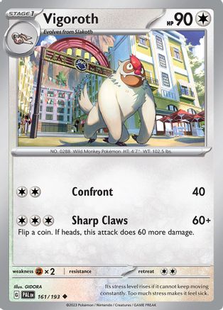 Vigoroth 161/193 - SV02 Paldea Evolved