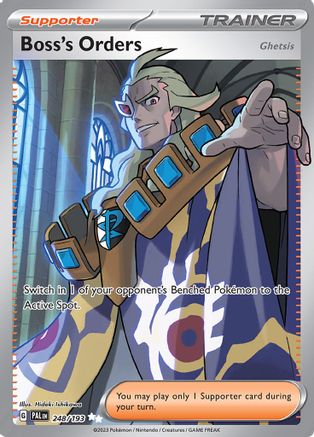 Boss's Orders 248/193 - SV02 Paldea Evolved Holofoil