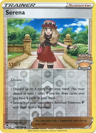 Serena 164/195 - League & Championship Cards - Reverse Holofoil