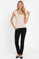 Zenana Double Layered Sleeveless Top