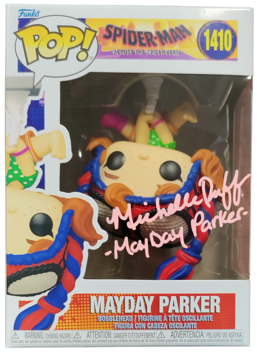Mayday Parker Funko POP #1410 Signed by Michelle Ruff