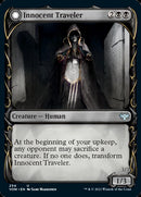 Innocent Traveler // Malicious Invader (VOW-294) - Innistrad: Crimson Vow: (Showcase, Double Faced Transform) Foil