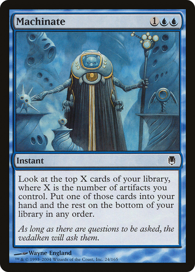 Machinate (DST-024) - Darksteel Foil