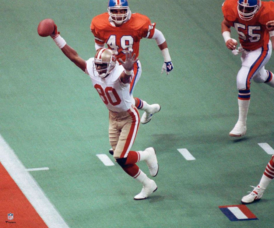 Jerry Rice Super Bowl XXIV Touchdown San Francisco 49ers 8