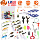 GBruno 101Pcs Fishing Lures Kit