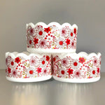 Floral Scallop Tumbler Boot