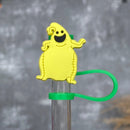 Halloween Nightmare Before Christmas Straw Topper