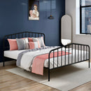 Queen Size Metal Bed Frame Slat Platform