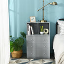 3 Drawer Dresser with Cubbies Storage Chest for Bedroom
