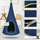 40 Inch Kids Nest Swing Chair Hanging Hammock Seat for Indoor Outdoor