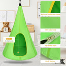 32 Inch Kids Nest Swing Chair Hanging Hammock Seat for Indoor Outdoor