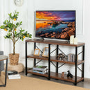 3 Tier 47 Inch Console Metal Frame Sofa Table