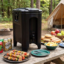 4.4 Gallons Insulated Beverage Dispenser with Handles and Drip-Proof Faucet