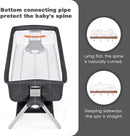 Portable Baby Bedside Sleeper with Adjustable Heights and Angle