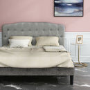 Queen Upholstered Headboard with Adjustable Heights