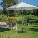 25 Inch Square Patio Umbrella Base 42 LBS Weighted