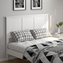 Full Wood Headboard Flat Panel with Pre-drilled Holes and Height Adjustment