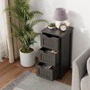 Bathroom Floor Freestanding Storage Organizer with 3 Drawers