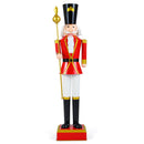 4 FT Christmas Nutcracker with High Hat & Beautiful Scepter