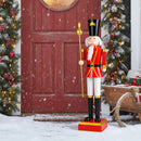 4 FT Christmas Nutcracker with High Hat & Beautiful Scepter