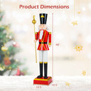 4 FT Christmas Nutcracker with High Hat & Beautiful Scepter