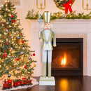 4 FT Christmas Nutcracker with High Hat & Beautiful Scepter