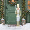 4 FT Christmas Nutcracker with High Hat & Beautiful Scepter