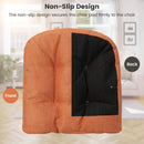 4 Pack 17.5 x 17 Inch U-Shaped Chair Pads with Polyester Cover