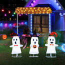 4 Pieces Halloween Decoration Pop up Ghosts with Gate and LED Lights