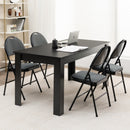 2/4 Pieces Padded Folding Dining Chairs with Backrest