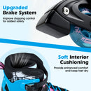 Adjustable Light-Up Kids Inline Skates Ages 9-14